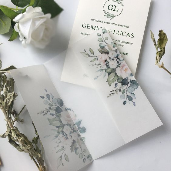 Tờ ruột gấp đ&ocirc;i, giấy can trong mờ